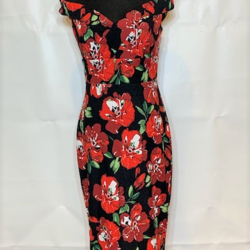 Off the Shoulders Floral Print